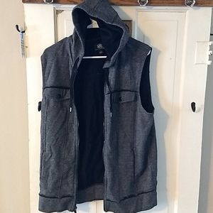 Rock revival sleeveless work out hoodie.